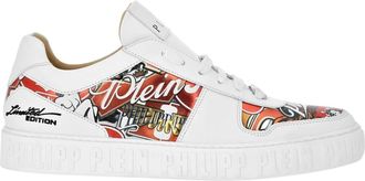 Philipp Plein Low Top Sneakers Golden Eagle - unisex - Sneakers - Veelkleurig - 36 EU - Leer - Schoenen