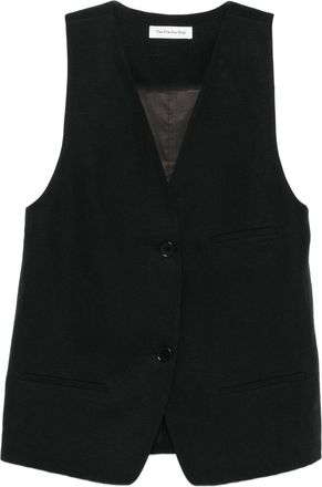 Frankie Shop Melrose Waistcoat - Womens - Polyester/Lyocell/Linen/Flax