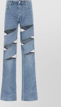 Coperni denim flared trousers