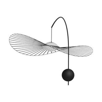 PETITE FRITURE Swivel wall light Vertigo - Black - Three-ply glass - Designer Constance Guisset