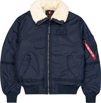 Alpha Industries Bomberjacke ALPHA INDUSTRIES B-15 III TT Two Tone, Herren, Gr. L, blau (rep.blau), Obermaterial: 100% Nylon, Futter: 100% Polyester, &Auml;rmelfutter: 100%