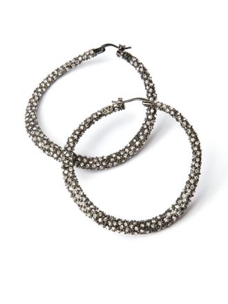 Valentino Garavani Orecchini Shadowshine con cristalli Swarovski - Argento