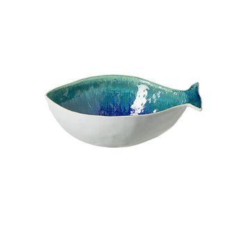 Costa Nova Dourada 30cm Dori Fish Serving Bowl
