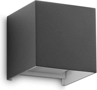 Ideal Lux Ideal Lux Atom Aplique Up Down Exterior Led Integrado 2 Luces Antracita 1050lm 3000k Ip54