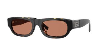 Diesel DL2022U 207173 Mens Sunglasses Black Size 52