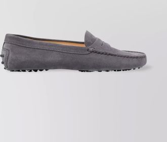 Tod's suede loafers