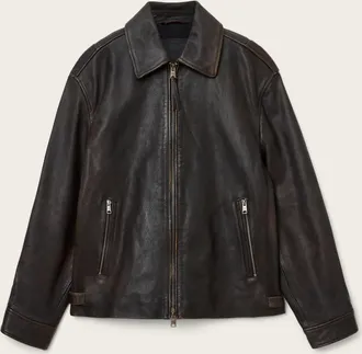 AllSaints Garrison Leather Jacket