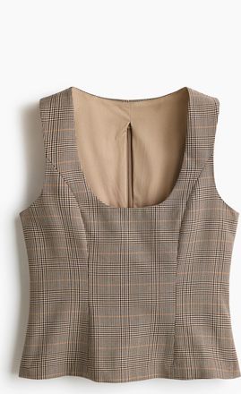 H&M Tanktop aus Twill - Beige