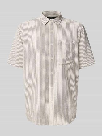 G-Star G-Star RAW Regular Fit Freizeithemd in kurz&auml;rmeligem Design in Offwhite, Gr&ouml;&szlig;e XXL