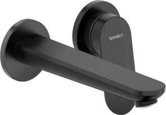 Duravit Wave Mezclador De Lavabo Empotrado Negro Mate - Duravit