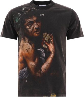 Off-white Bacchus Slim Fit Black T-Shirt