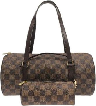 Louis Vuitton Pre-owned Handbags, female, Brown, Size: ONE SIZE Pre-owned Papillon Damier Bag