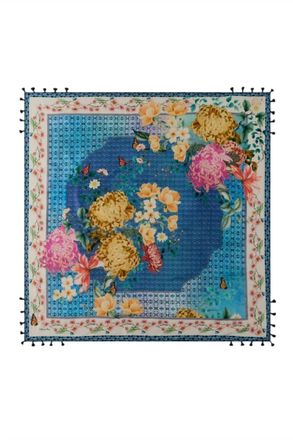 Johnny Was Womens Ballardi Silk Scarf In Ballardi Scarf