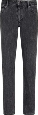 Emporio Armani J06 Slim-fit Jeans - Heren - Slim Fit Jeans - Grijs - W34 - Katoen - Jeans