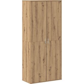 vidaXL Vidaxl - Highboard Roble Artisan 80 X 39 X 178 Cm Madera Contrachapada