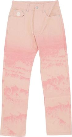 Billionaire Boys Club Jeans, Heren, Roze, W34, Denim, Mountain Print Astro Denim Pand Pink Jeans