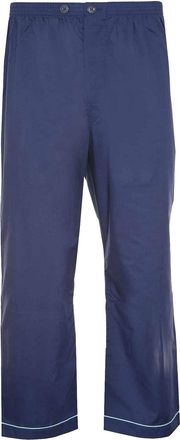 Champion Mens Pyjama Trouser Bottoms Polycotton (Pack Of 2) - Navy - 5Xl