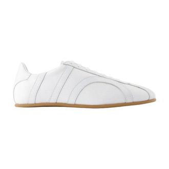 Toteme Canvas Trainers - female - Tot&ecirc;Me - Sneakers - White - 8 UK - Shoes
