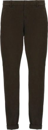 Dondup Bruine Katoenen Herenbroek - Heren - Chinos - Bruin - W34 - Katoen - Broeken