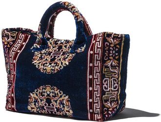 Puebco Navy blue fabric bag for polyester and cotton rugs