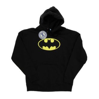 DC Comics DC Comics Heren Batman Logo Hoodie (Zwart)