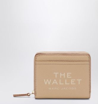 Marc Jacobs Mini Beige Full-Grain Wallet
