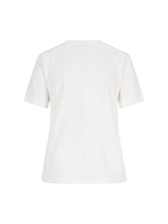 Burberry Womens T-Shirts And Polos White Cotton