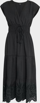 Rails Lucia Eyelet Midi Dress