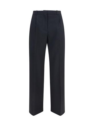 Our Legacy Womens Trousers Universe Black Merino Wool (ovis Aries)