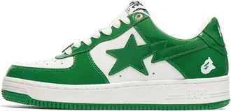 A Bathing Ape Bape STA Low Green White OZXSHM19X002I-GRA