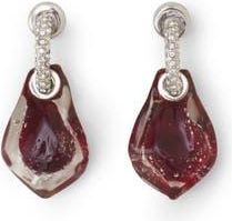 Lanvin Aurore Earrings in Bright Red/transparent at Nordstrom