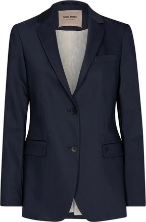 Mos Mosh Klieke Marineblauweacht Blazer - Dames - Blazers - Blauw - L - Jassen