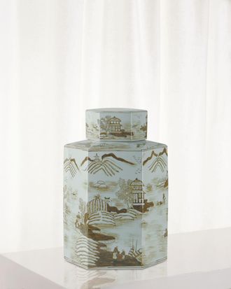 Port 68 Canton Large Jar, Brown