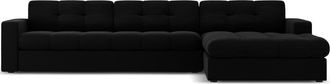 CXL by Christian Lacroix 4-Sitzer Designer Ecksofa Yohan mit Eckteil rechts - Samtbezug