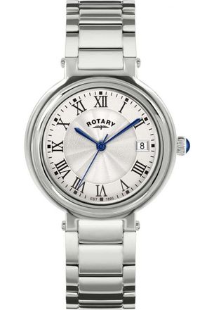 Rotary Womens RLB10009-70 Ladies Heritage Watch - Silver - One Size