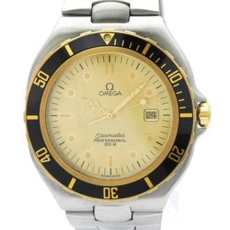 Omega Pre-owned Watches, male, Yellow, Size: ONE SIZE Pre-owned Seamaster 396.1041 Wristwatch