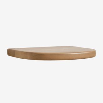 Sklum Sklum - Pack De 2 Mesitas De Noche Flotantes 45x25 Cm En Madera De Mango Agathe