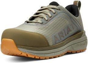 Ariat Outpace Shift Work Shoe in Green at Nordstrom Rack, Size 8.5