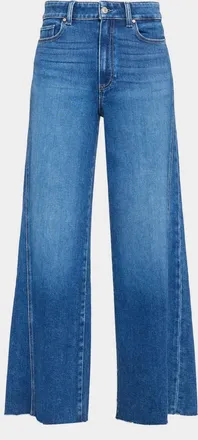Paige Anessa 31 Wide-Leg Jeans