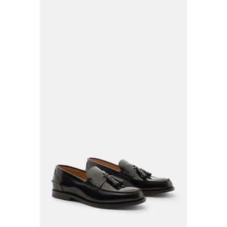 Scarosso Ralphine Loafers in Black - Brushed Calf at Nordstrom, Size 38.5