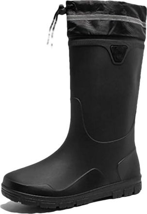 Generic Mens Rain Boots Waterproof Non-Slip Outdoor Fishing Rubber Shoes