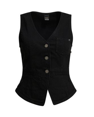 Pinko Limousine Black Denim Vest