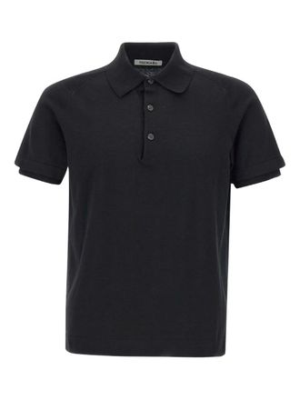 Premiata cotton polo shirt - Black