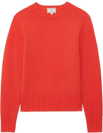 Ines De La Fressange Arthur trui - Dames - Ronde hals truien - Rood - XS - Wol - Truien & Vesten