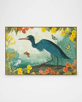 John-Richard Vibrant Birds IV Framed Giclee