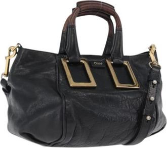 Chlo&eacute; Pre-owned Handbags, female, Black, Size: ONE SIZE Pre-owned Hand Bag