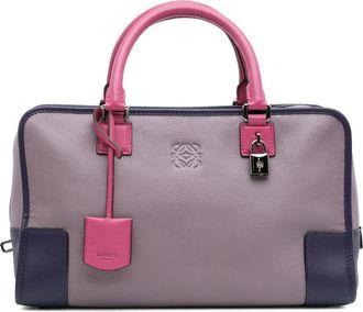 Loewe Pre-owned Loewe Tricolor Goatskin Amazona 36 Ladies 61201