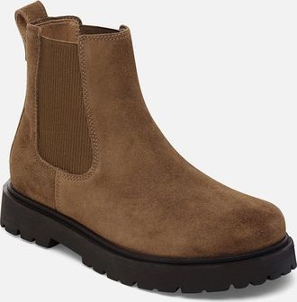 Birkenstock Womens Birkenstock Highwood Slip On Mid Womens Suede Boots - Dark Tea - Brown - Size: 5.5/C