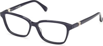 Max Mara Mm 5261 Brillen - Dames - Brillen - Blauw - 55 MM - Accessoires