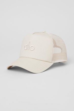 Alo | District Trucker Hat in Bone